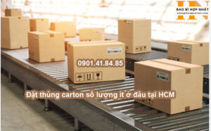 Đặt thùng carton số lượng ít