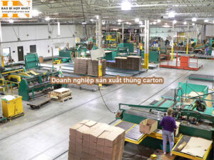 Doanh nghiệp sản xuất thùng carton