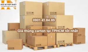 Giá thùng carton tại TPHCM tốt nhất