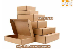 Hộp Carton Giá Rẻ Tại TPHCM