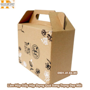 Lam Hop Giay Hop Dung Qua