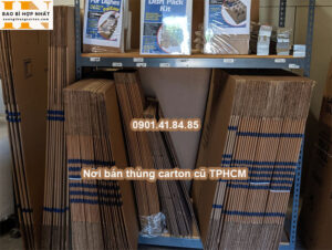 Nơi bán thùng carton cũ TPHCM