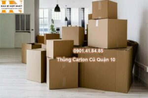 Thùng Carton Cũ Quận 10