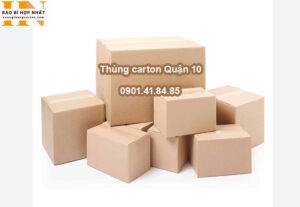 Thùng carton Quận 10