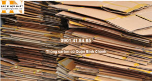 Thùng carton cũ Quận Bình Chánh