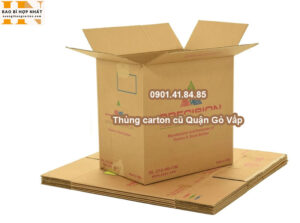 Thùng carton cũ Quận Gò Vấp