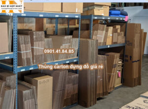 Thùng carton đựng đồ giá rẻ