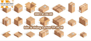 bán lẻ thùng carton TP. HCM