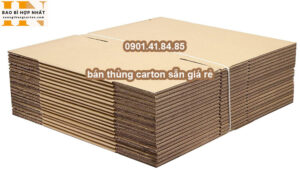 bán thùng carton sẵn giá rẻ