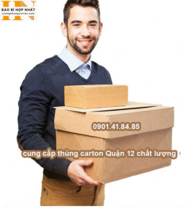 cung cấp thùng carton Quận 12