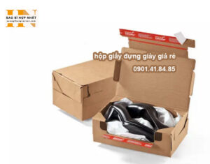 hộp giấy đựng giày giá rẻ