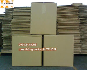 mua thùng carton lẻ TPHCM