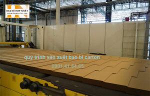 quy trình sản xuất bao bì carton