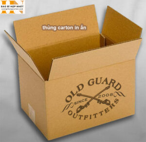 thùng carton in ấn