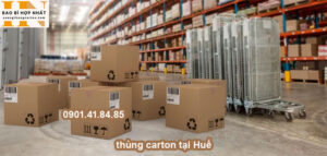 thùng carton tại Huế