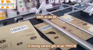in thùng carton giá rẻ tại TPHCM