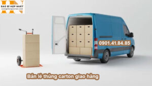 Bán lẻ thùng carton giao hàng