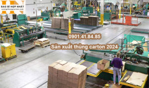 Sản xuất thùng carton 2024