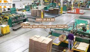 Xưởng làm thùng carton TPHCM