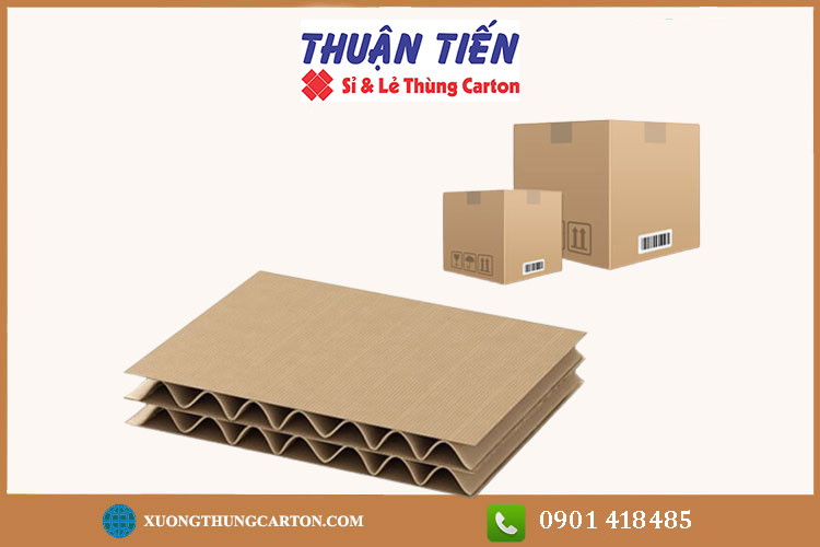 Thùng carton 5 lớp Thuận Tiến