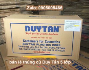 Mua bán thùng carton cũ TPHCM