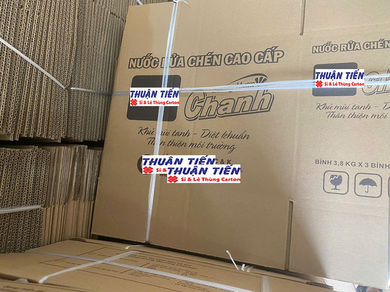 In thùng carton theo yêu cầu 4 màu
