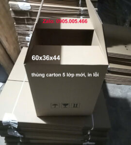 thùng carton 5 lớp 60x36x44