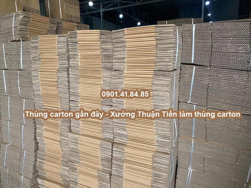 Thùng carton gần đây - Xưởng Thuận Tiến làm thùng carton Thùng carton gần đây - Xưởng Thuận Tiến làm thùng carton