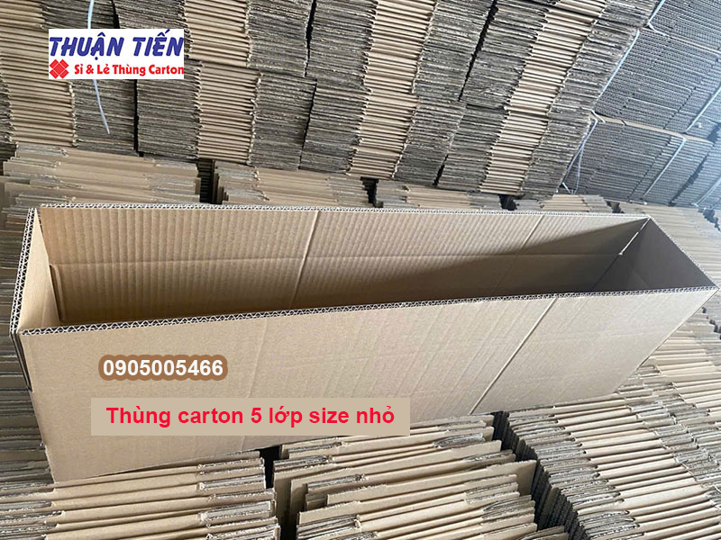 Thùng carton 5 lớp size nhỏ Thùng carton 5 lớp size nhỏ